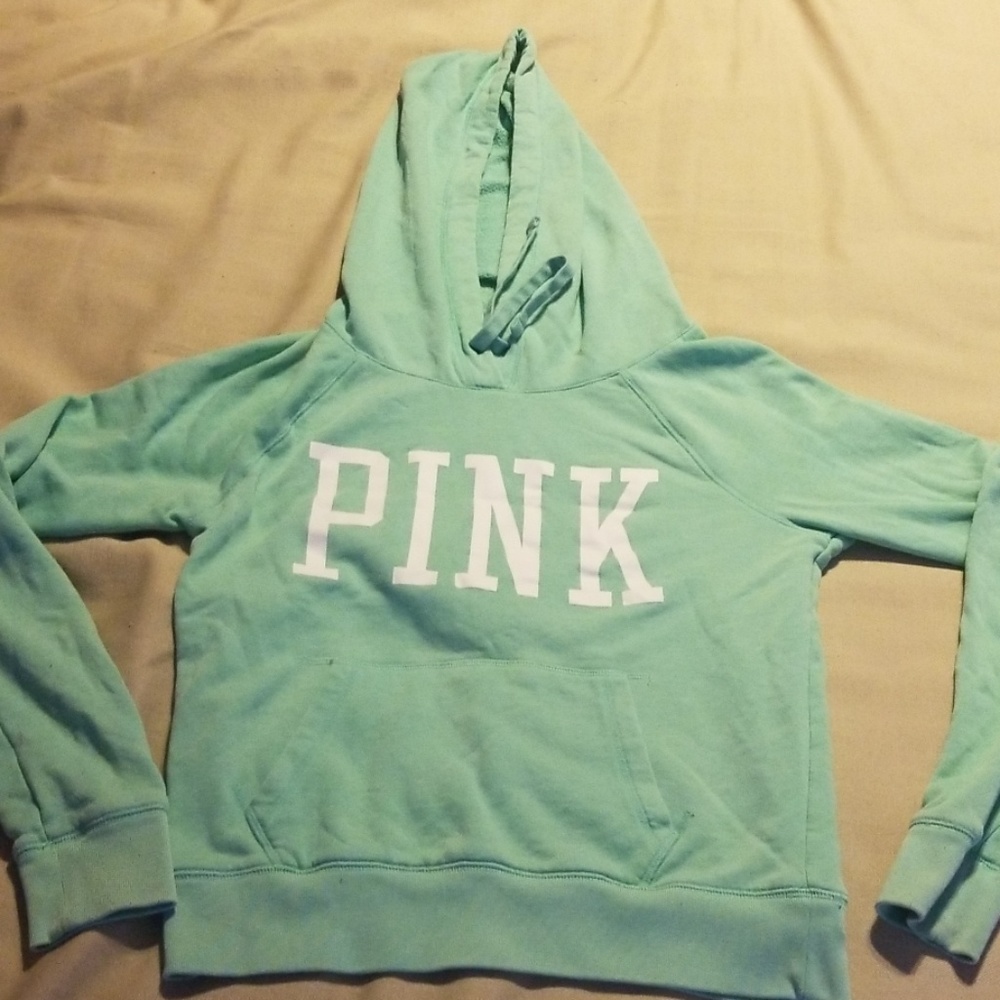 Pink hoodie